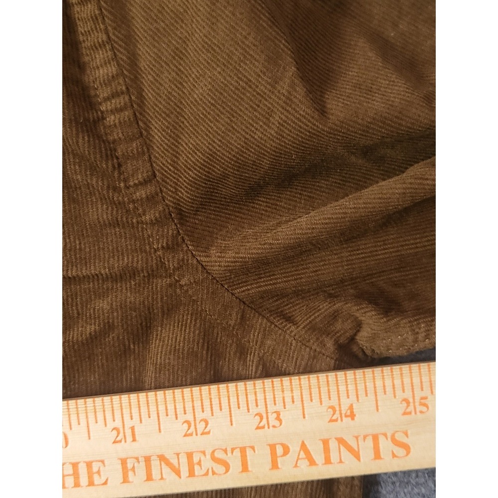 NWT HM Corduroy Shirt Mens XL Brown‎ Button Down Long Sleeve Casual Regular Fit - Picture 5 of 11